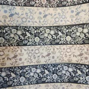 Penggunaan garmen benang dicelup bunga renda trim bordir renda trim katun crochet chantilly renda trim
