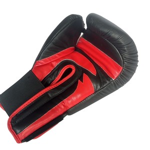 GAF SPORT Gants de boxe professionnels en cuir de vachette véritable faits à la main absorbant les chocs et durables - Product Image 1