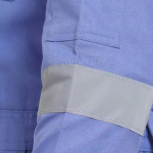 Overol de Seguridad de Manga Larga de Nuevo Diseño, Nailon y Poliéster, Precio al por Mayor, Overol de Seguridad de Alta Visibilidad Hecho en Pakistán - Product Image 5