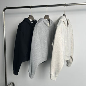 Sudadera con Capucha Extra Grande Personalizada para Hombre, Sudadera de Forro Polar, Ropa de Calle, Invierno, Cálida, Gruesa, de Algodón, Diseño Liso - Product Image 3