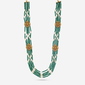 Antique Style Alloy Necklace Trendy Chains with Beads 189116 for Wedding Occasions - Product Image 1