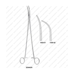 OEM superventas de alta calidad ZENKER pinzas hemostáticas de disección y ligadura al por mayor instrumentos quirúrgicos de precisión - Product Image 1