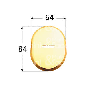 CLAVIER DOUBLE CARTE Art. 316 LDMSV Sans vis - Product Image 1