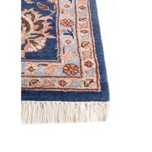 Alfombra de Lana Azul Aurora Anudada a Mano con Patrón Floral Abstracto para Entrada, Pasillo, Habitación de Adolescentes, Tamaño Rectangular 9x12 - Modelo EPR-1509 - Product Image 4