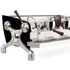 Máquina de café espresso Slayer Espresso V3 Manual Paddle negra de 3 grupos, nueva, de alta calidad. - Product Image 1