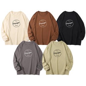 Pull-over à capuche col rond avec logo personnalisé 260 grammes Veste polaire imprimée en 3D 100% coton avec logo brodé pour hommes pour le printemps - Product Image 6