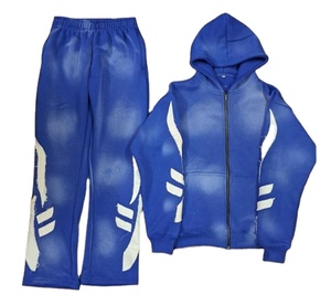 Ropa Deportiva para Hombre con Capucha, Ligera, Transpirable, Estampada, de Color Sólido, con Cinturón Elástico en Contraste Personalizado, Ideal para Gimnasio y Jogging - Product Image 1