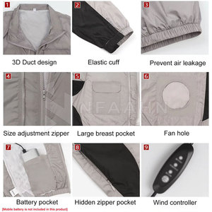 OEM ODM Sweats à capuche de refroidissement Tissu mélangé de coton Fabrication sur mesure de vêtements de sport de haute qualité Sweats à capuche de refroidissement - Product Image 5