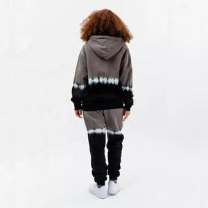 Conjunto Deportivo de Felpa Francesa de Moda Invernal con MOQ Bajo, Logotipo Personalizado Bordado, Algodón, 2 Piezas, Popular, Unisex, Tie Dye - Product Image 6