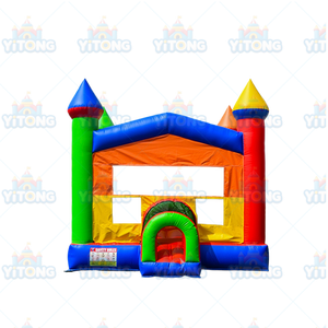 บ้านปราสาทพีวีซีเป่าลมบ้านเด้งกลางแจ้งสำหรับงานปาร์ตี้เด็ก - Product Image 4