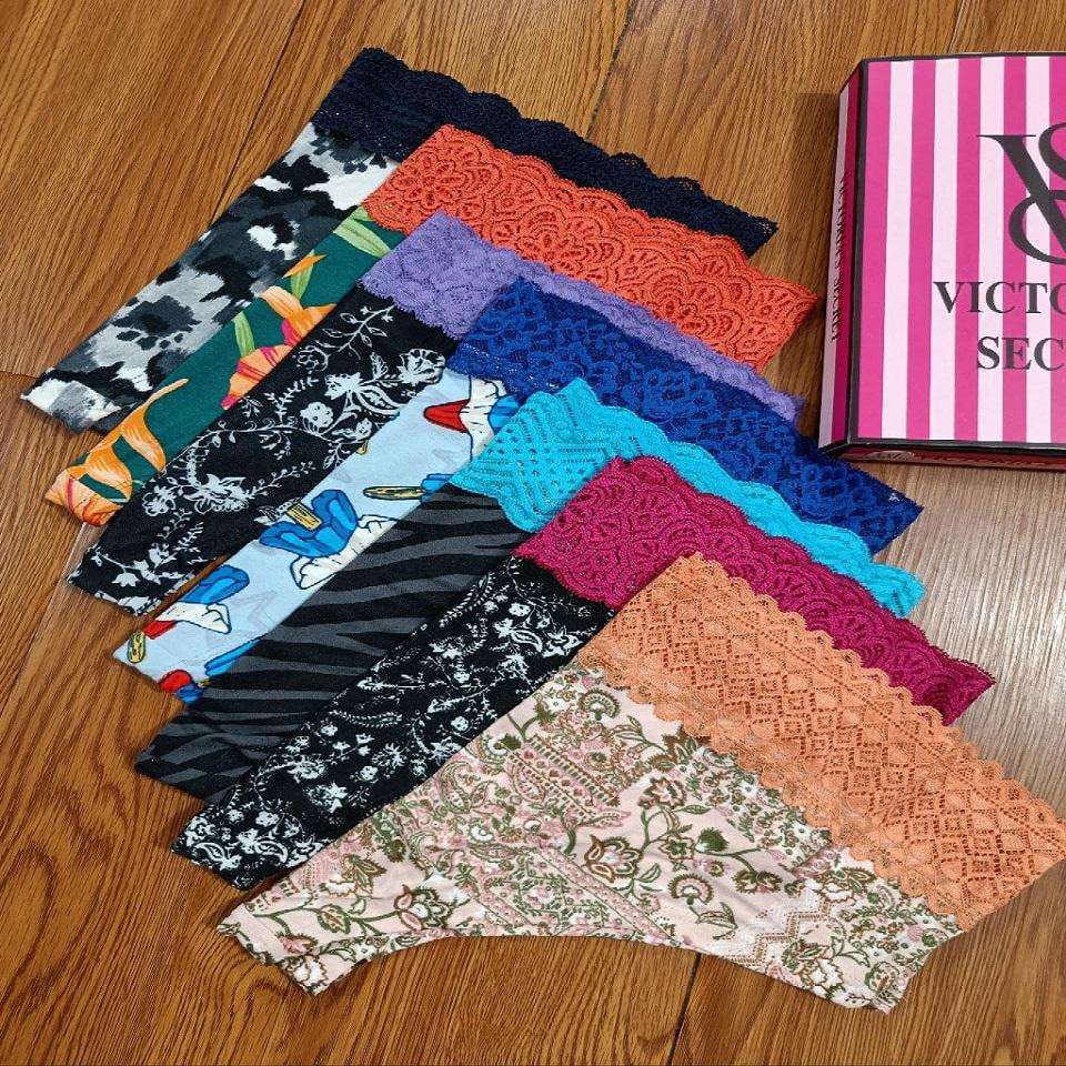 Apparel Stock Overrun Panties Mixed Leftover Plus Sizes Women Underwear 7 Days Pack Panty Box Stock Lot Wholesale Price Lot
