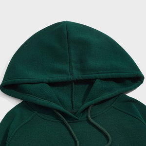 Pull à capuche pour hommes Vente en gros de qualité supérieure Logo personnalisé Sweat à capuche à manches courtes pour hommes 100% Sweat à capuche en coton - Product Image 4