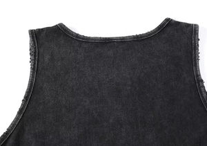 Best High Design Custom High Quality <b>Men's</b> Distressed <b>Tank</b> <b>Tops</b> Casual Blank Screen Printing <b>Tank</b> <b>Top</b> for <b>Men</b> OEM Service - Product Image 4