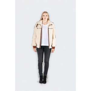 Scarlett 2020 Veste en peau de mouton à la mode pour femme Vêtements d'extérieur élégants et chics - Product Image 4