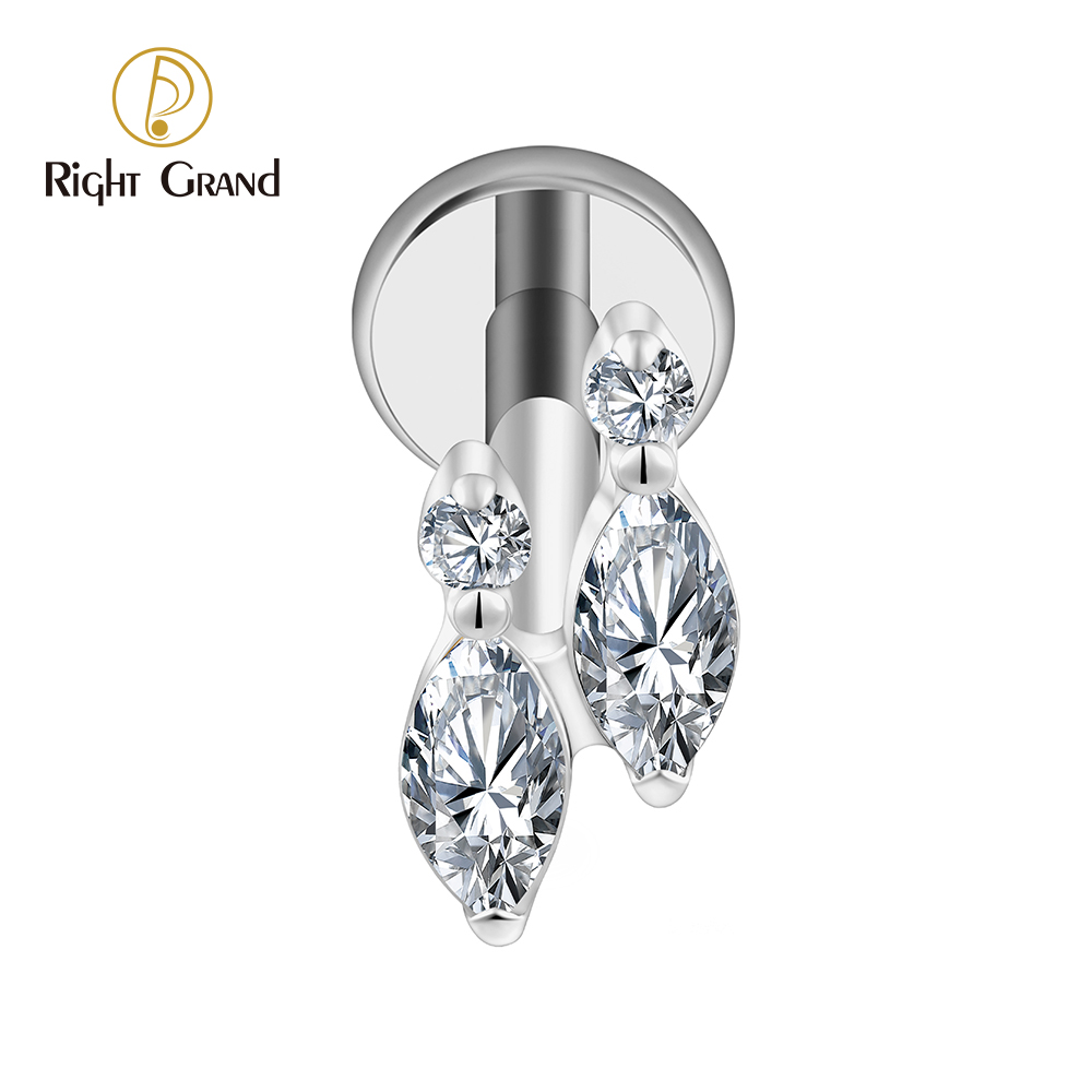 Titane/CZ transparent