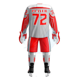 Uniforme de Hockey sobre Hielo de Último Diseño, Alta Calidad, Transpirable, 100% Poliéster, Impresión Personalizada, Nombres de Equipos Personalizados, Ajuste Unisex - Nuevo - Product Image 3
