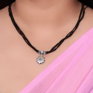 Collier pendentif en argent 925 à facettes géométriques pour femmes - Chaîne en boîte plaquée rhodium Or blanc - Product Image 2
