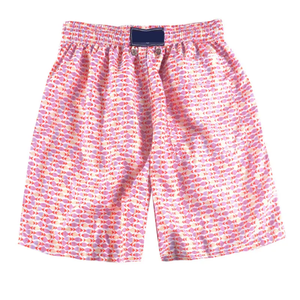 Pantalones cortos de malla personalizados para hombre, bañadores transpirables para hombre, pantalones cortos de sublimación para Festival de longitud media hasta el muslo de colores brillantes para hombre - Product Image 2