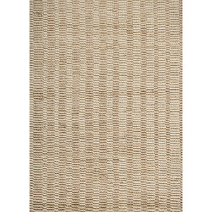 Alfombra de Lana Tejida a Mano Contour Gold, Estilo Bohemio y a Rayas, Rectangular Grande para Dormitorio o Sala de Estar, Hecha a Mano Hwl-439 - Product Image 3