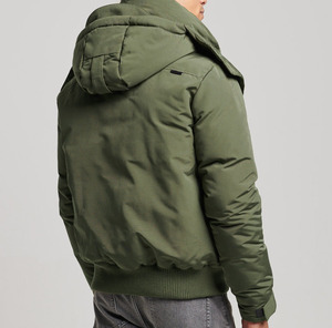 Stand <b>Collar</b> Waterproof Breathable winter <b>Jacket</b> for men's Fashionable streetwear hip hop man puffer <b>jacket</b> for men - Product Image 2