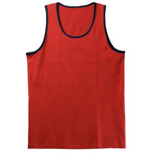 Camiseta sin mangas de algodón transpirable de secado rápido para hombre, nuevo diseño de talla grande, gimnasio, Yoga, ropa activa, tejido de punto hecho a medida - Product Image 3