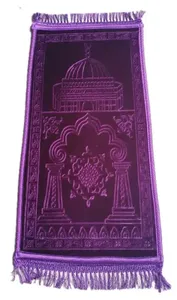 Premium Quality 2023 Latest Design Muslim Prayer Rug Mat New Design Classical Anti Slip Prayer Rug ODM - Product Image 2