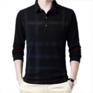 New Full <b>Sleeves</b> Polo <b>Shirts</b> for Men and Collar Polo <b>Shirts</b> for Men 2025 New Breathable Polo <b>Shirts</b> for Men - Product Image 5