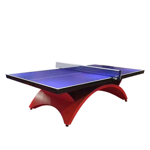 Mesa plegable M-D-F de 25 mm de grosor con patas arqueadas para competiciones profesionales de tenis de mesa en interiores y exteriores - Product Image 1