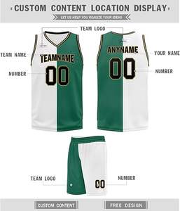 Conjunto de Uniforme de Baloncesto Personalizado para Adultos, Camiseta de Equipo Escolar, Impresión por Transferencia de Calor, Transpirable, Absorbente de Humedad, Secado Rápido - Product Image 6