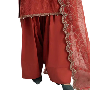 Buena calidad, cómodo, de secado rápido, Farsi Shalwar para mujer, superventas, ropa de boda y fiesta, Farsi Shalwar al mejor precio - Product Image 1