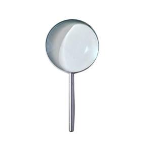 Aluminium Magnifying Glass High Clarity Lens Metal Handle Stainless Steel Handheld <b>Magnifier</b> for <b>Reading</b> Jewelry Coins Crafts - Product Image 2