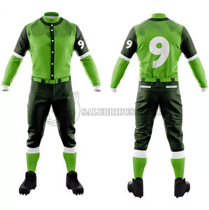 Uniforme de Béisbol Personalizado Sublimado en Algodón Transpirable, Talla Grande, con Logotipo Personalizado para Hombre - Product Image 5