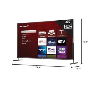 Téléviseur LED intelligent 4K UHD HDR de 85 pouces avec écran plat, système Android pour la maison et l'hôtel, différentes tailles disponibles, y compris 32 pouces, 55 pouces, 65 pouces, téléviseurs HDR HDTV - Product Image 3