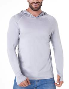 Precio de fábrica Logo Poliéster Spandex Gráfico Sun faded Camisas de pesca para hombres Anti-UV Ropa de pesca ligera Camisas de pesca - Product Image 2