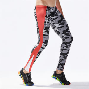 <b>Men's</b> Workout Set <b>Compression</b> Shirt and Pants Top Long Sleeve Sports <b>Tight</b> Base layer Sports Leggings <b>Tight</b> - Product Image 3