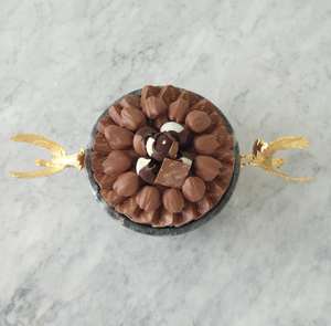 ถาดเสิร์ฟช็อกโกแลตโลหะดีไซน์หรูหราทันสมัย ผลิตด้วยมือ เป็นมิตรกับสิ่งแวดล้อม คุณภาพสูง พร้อมหูจับ สำหรับงานเลี้ยง - Product Image 5