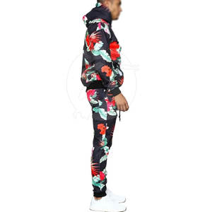 Conjunto de chándal de sublimación de nuevo diseño hecho en el mejor material, chándal de hombre hecho a medida ajustado nuevo diseño - Product Image 3