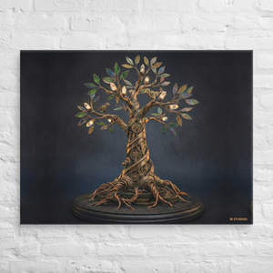 Toile IB STUDIOS Legacy, encre de qualité muséale durable, prête à accrocher, décoration intérieure avec motif végétal - Product Image 1