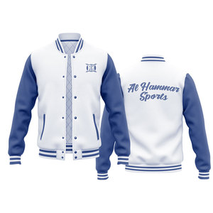 Chaquetas de Béisbol Personalizadas con Diseño Moderno, Tejido de Poliéster Transpirable, Mangas Largas, Cierre Frontal, Resistentes al Viento - Product Image 3