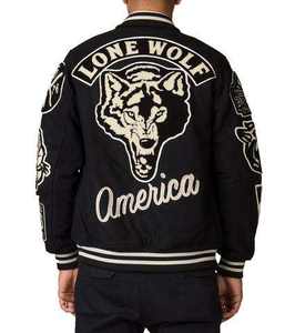 Veste universitaire en cuir de haute qualité, imperméable et respirant, col montant, veste d'hiver surdimensionnée avec boutons pour hommes, nouvelle mode - Product Image 5