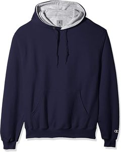 Pull à capuche en molleton de coton 100% pour hommes, respirant, écologique, coupe-vent, à séchage rapide, coupe ample, impression numérique solide pour l'hiver - Product Image 4