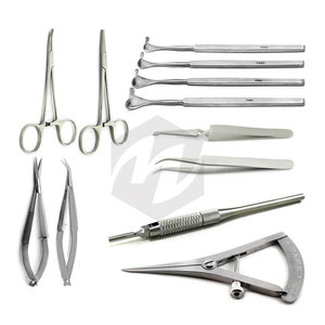 Juego de retractores oftálmicos personalizados, Microcirugía Ocular de acero inoxidable, kit de instrumentos médicos, retracción ocular oftálmica - Product Image 1