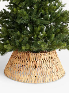 Warm Seagrass Christmas <b>Tree</b> Collar Decoration Handcrafted Christmas <b>Tree</b> Ring <b>Tree</b> <b>Skirt</b> Decorates - Product Image 6