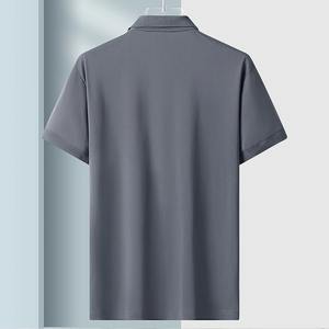 Nouvelle mode hommes T-Shirts été coton couleur unie polos décontracté mode M marque t-shirts livraison directe respirant RTS - Product Image 4
