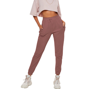 Pantalones de mujer con logotipo personalizado, ropa deportiva para gimnasio y fitness, venta al por mayor de fábrica - Product Image 1