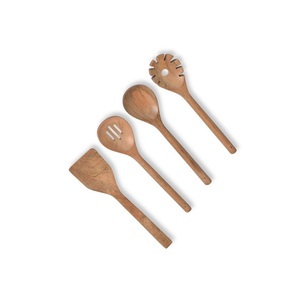 Best Deal Wooden Salad Server Set Elegant Home Restaurant Tableware Decoration <b>Flatware</b> for Weddings - Product Image 2