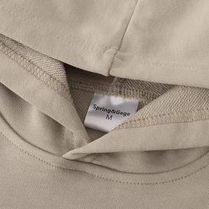 High Quality 500 GSM Cotton Thick Blank Heavyweight Oversized <b>Thermal</b> <b>Hoodies</b> No String Unisex Custom Fleece Print Winter - Product Image 1