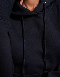 Nouveau arrivé 2025 sweats à capuche pour femmes poids lourd 450GSM pull à capuche femmes personnalisé 3D logo brodé sweat-shirt pour femmes - Product Image 3