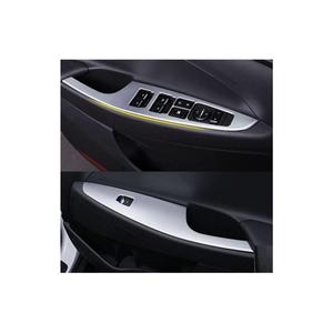 Bracciolo porta copertura argento per HYUNDAI TUCSON 2015 +