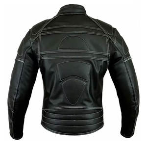 Veste en cuir de moto d'arrivée fraîche de conception appropriée d'usine Offre Spéciale la veste de moto d'unité centrale de bonne qualité pour l'usage d'équitation - Product Image 5
